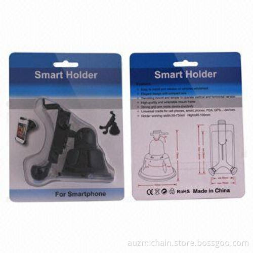Windshield Mount Universal Car Holder for Mobile Phones, GPS, MP3, MP4 Players